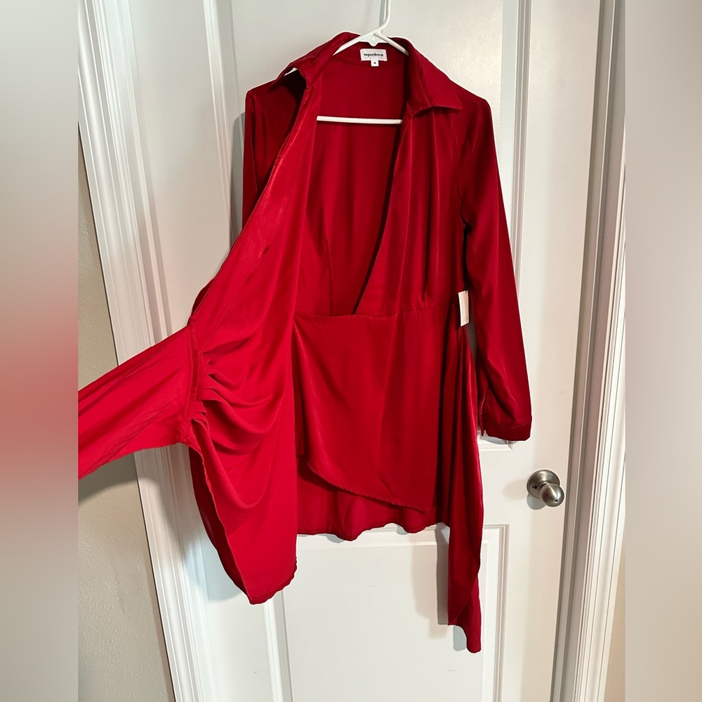 Superdown Red Mini Dress - Picture 10 of 14